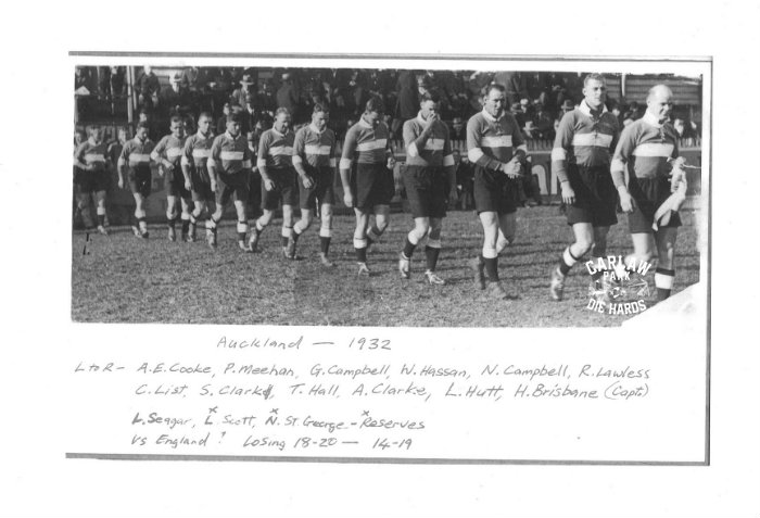 Auckland Rugby League Team 1932
